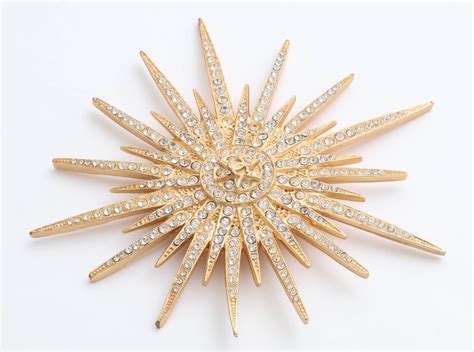 chanel starburst brooch|chanel costume jewelry.